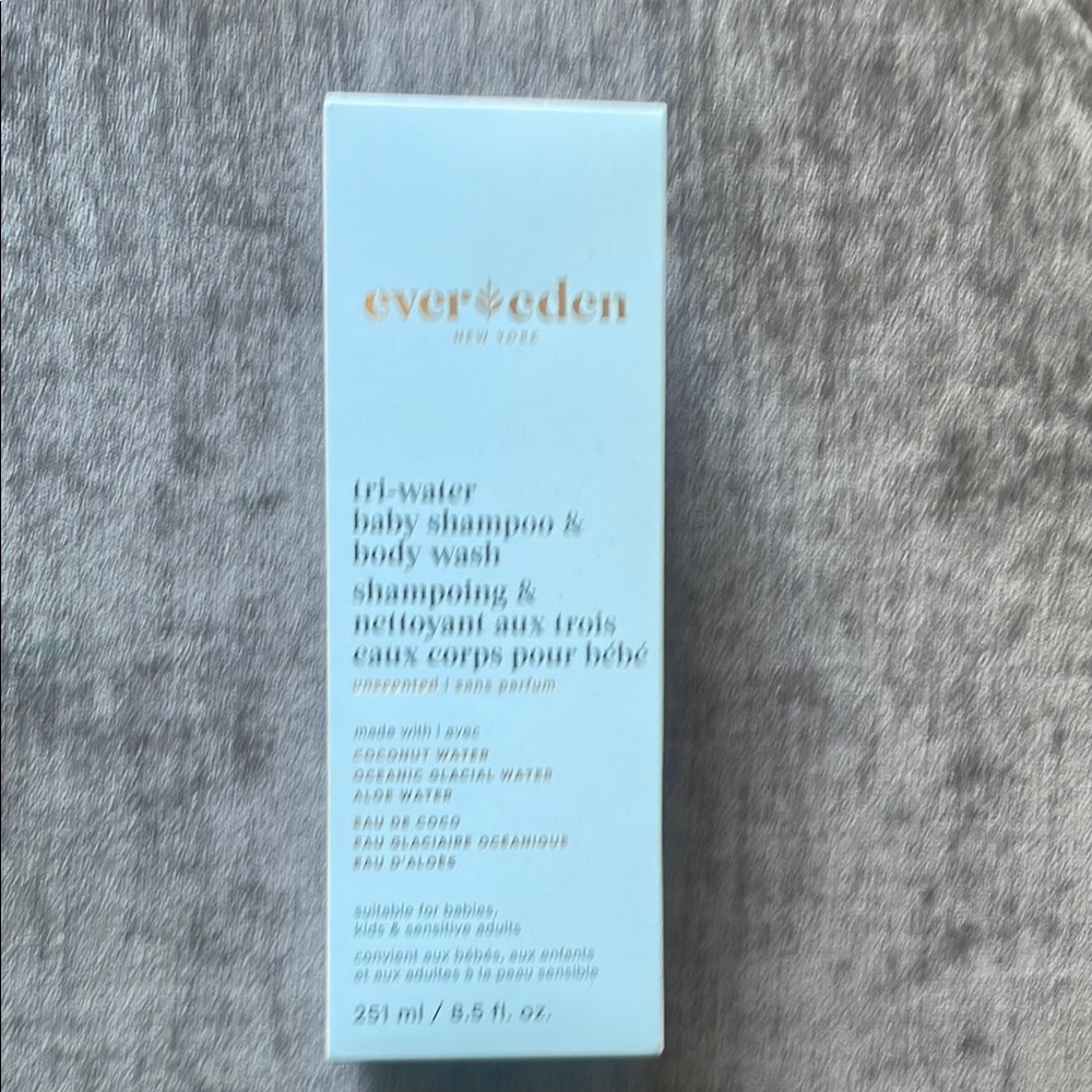Evereden Tri-Water Baby Shampoo & Body Wash